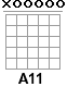 Аккорд A11