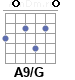 Аккорд A9/G
