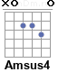 Аккорд Amsus4