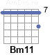 Аккорд Bm11