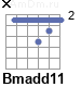 Аккорд Bmadd11