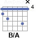 Аккорд B/A