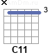 Аккорд C11