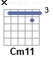 Аккорд Cm11