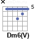 Аккорд Dm6(V)