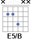 Аккорд E5/B