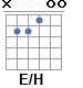 Аккорд E/H
