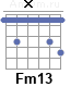 Аккорд Fm13