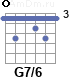 Аккорд G7/6