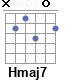 Аккорд Hmaj7